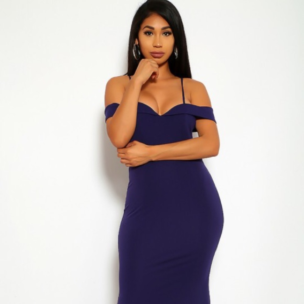 Sexy Navy Formal Dress